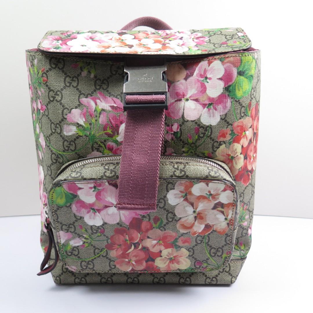 gucci bloom backpack pink