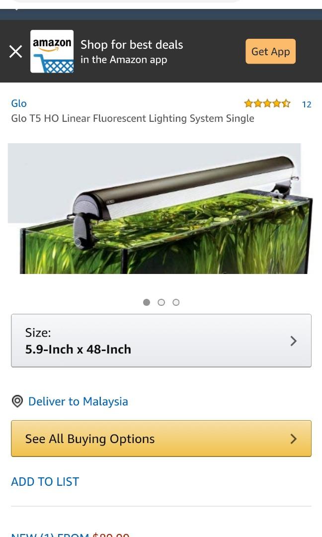 T5 Ho Aquarium Lighting 48 Shelly Lighting