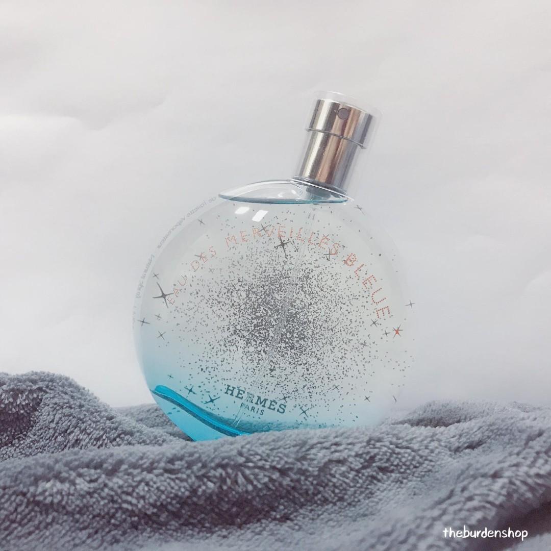 Hermes eau des merveilles bleue deals tester