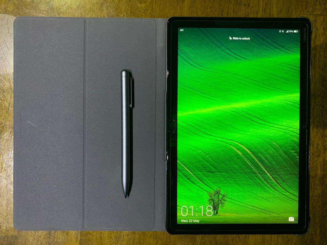 Huawei Mediapad M5 Lite 10 1 4g Grey Mobile Phones Tablets Tablets On Carousell