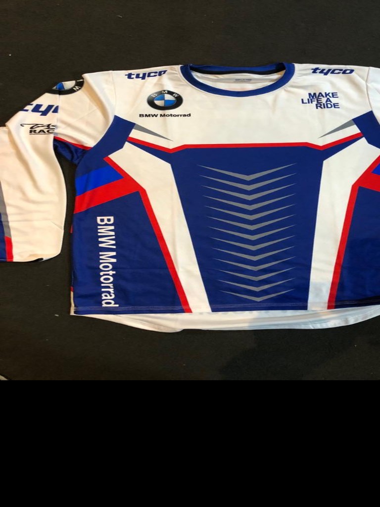 Jersey bmw, Motorcycles, Motorcycle Apparel on Carousell