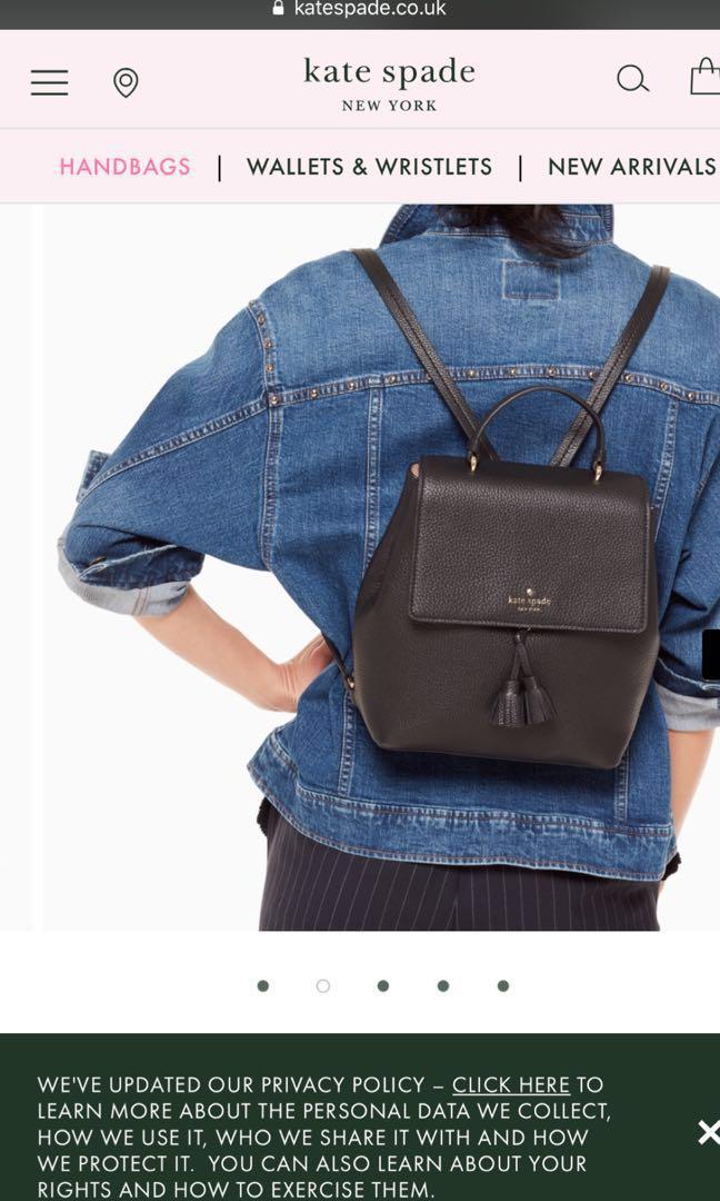 REDUCED Brand New Kate Spade Hayes Street backpack Women s Fashion Bags Wallets Cross body Bags on Carousell