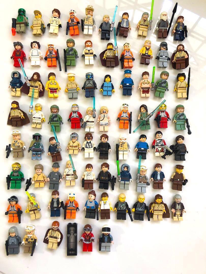 LEGO Star Wars minifigure massive collection lot, Toys & Games, Bricks & Figurines on Carousell