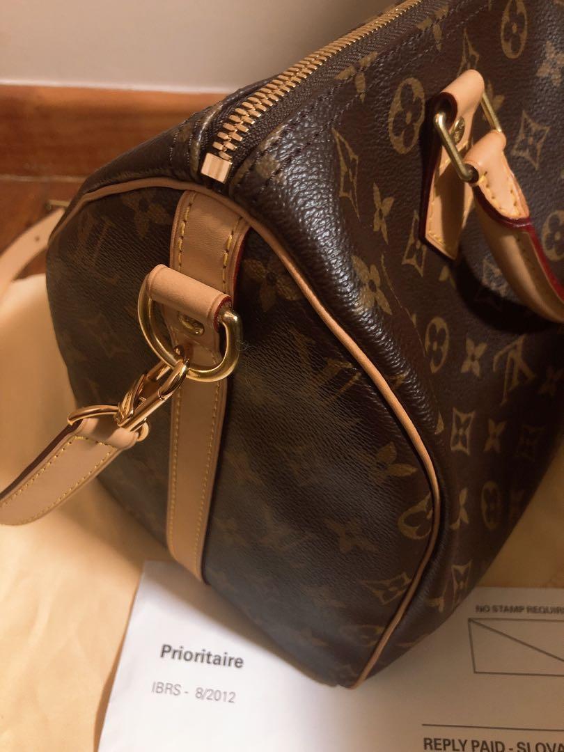 Louis Vuitton Speedy Bandouliere 30 Game On Monogram in Coated