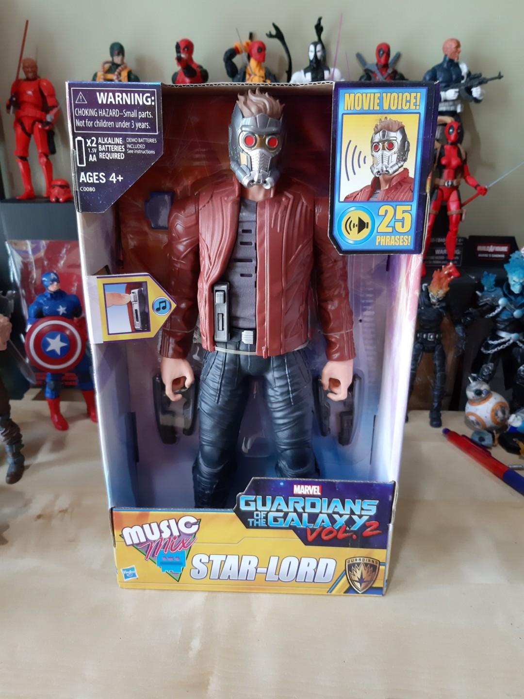 2 Music Mix Star-Lord New MISB Marvel Guardians of the Galaxy Vol