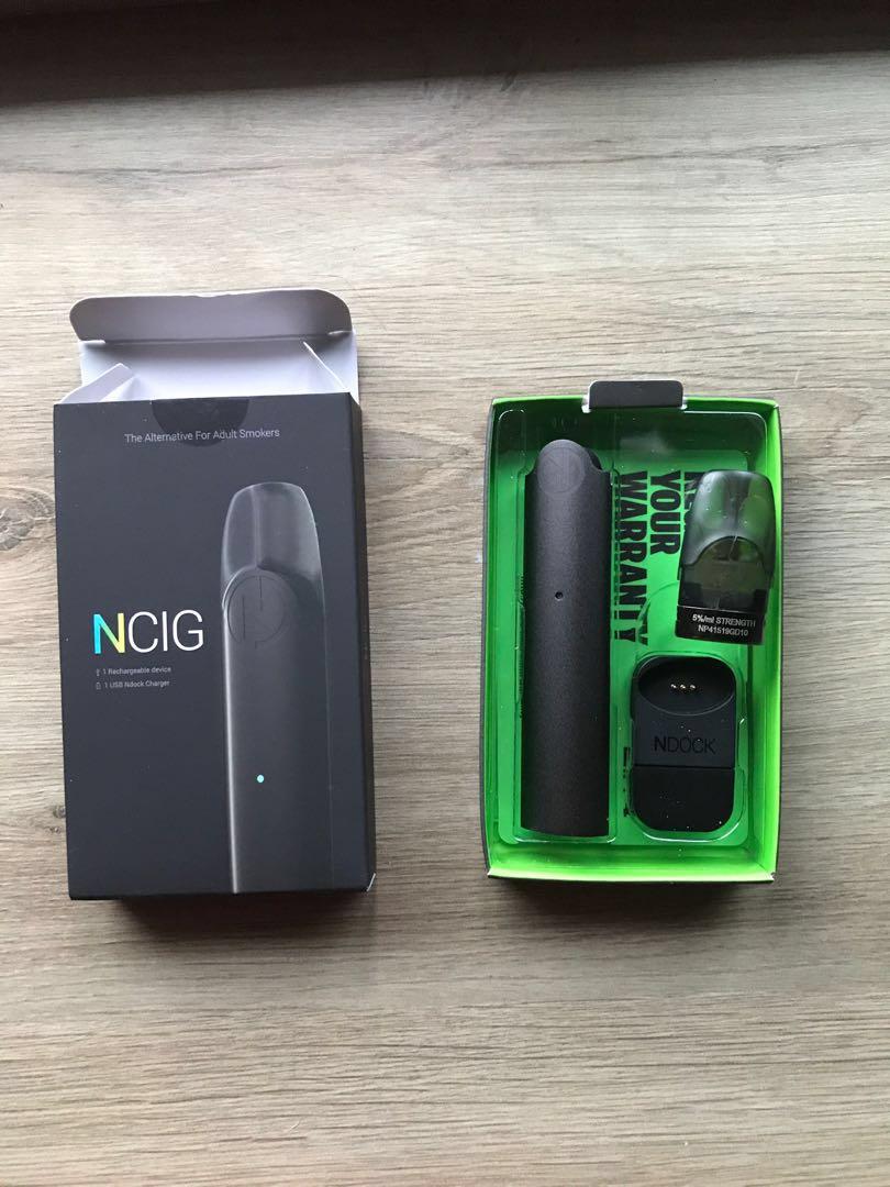 Ncig Pod Starter Kit Vape Photography Photography Accessories Gimbals Stabilisers On Carousell