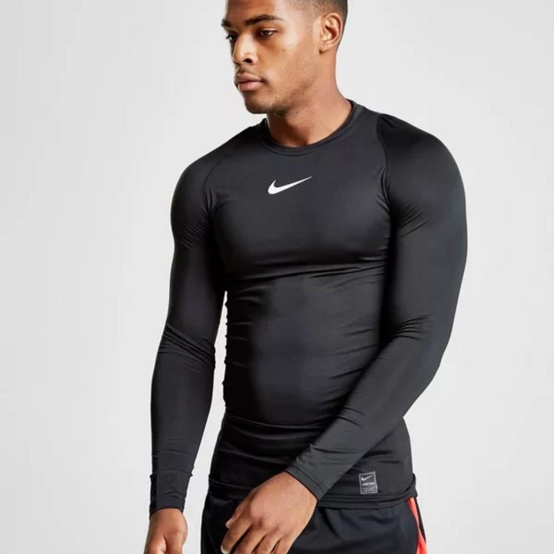 nike pro long sleeve compression