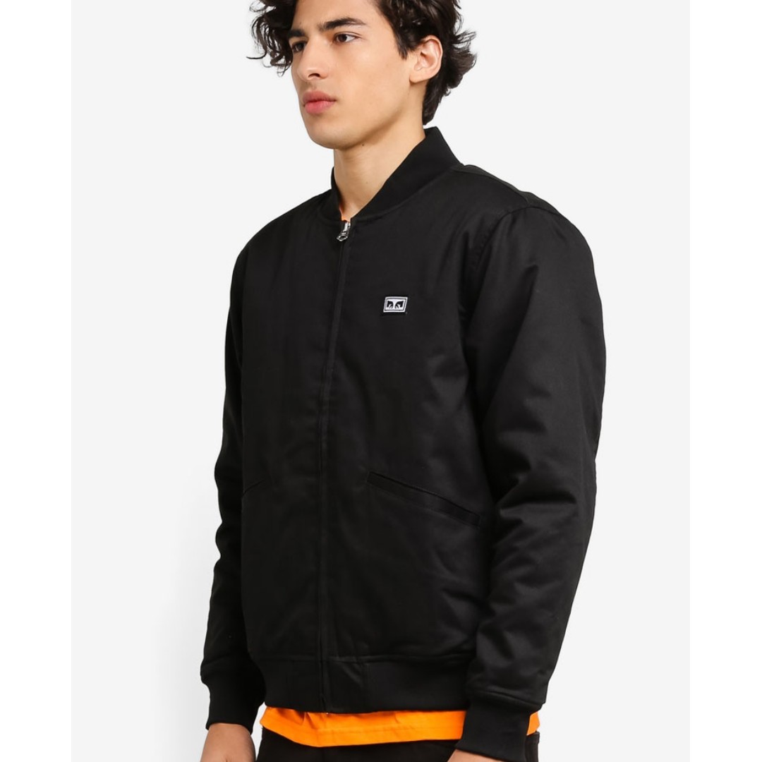 obey misfits denim jacket