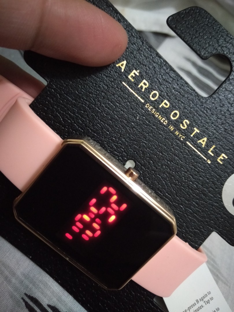 Aeropostale rubber strap digital watch hotsell