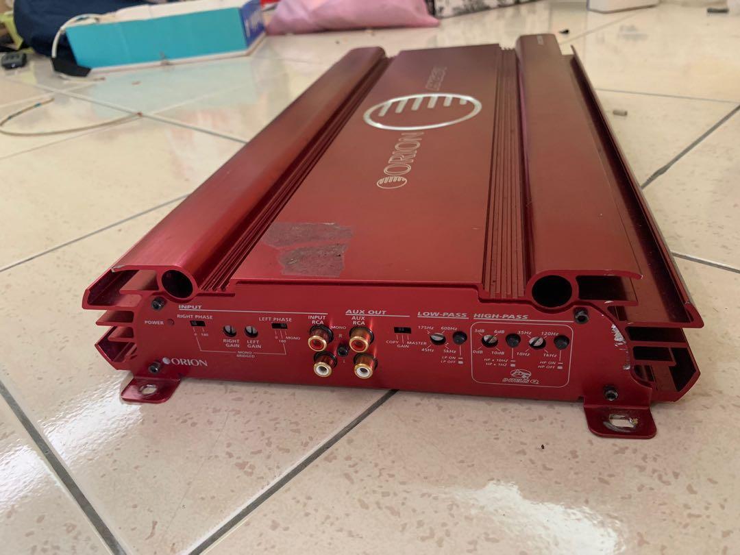 Orion HCCA 250 competition amplifier, Auto Accessories on Carousell