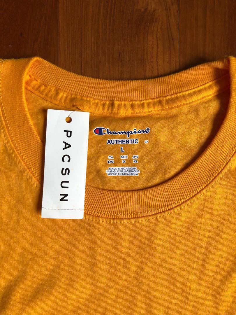 mustard champion shirt