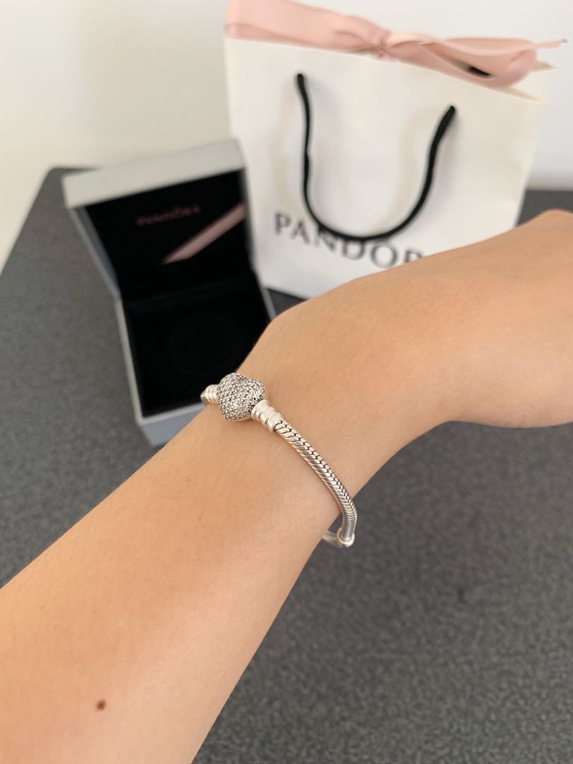 Pandora moments cheap pave bracelet