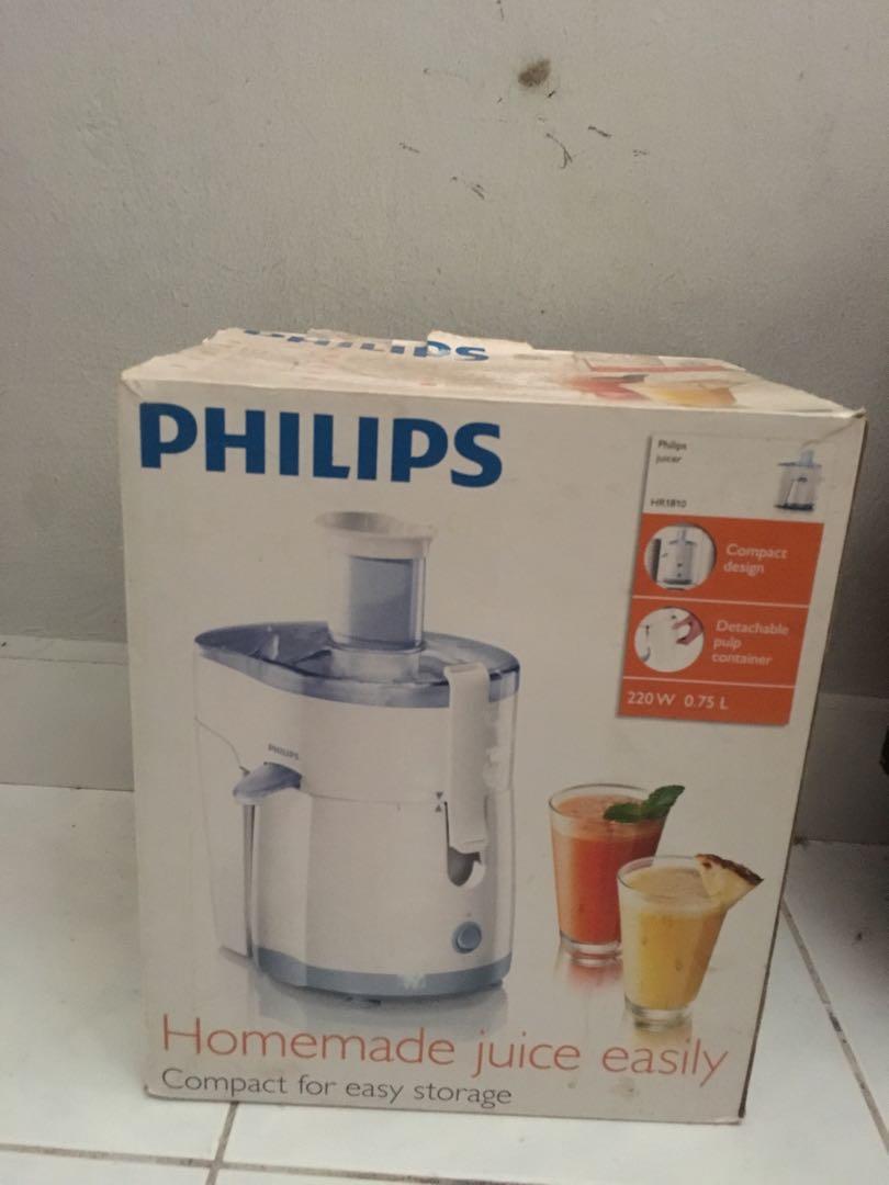 Philips homemade juice easily, TV & Home Appliances, Kitchen Appliances