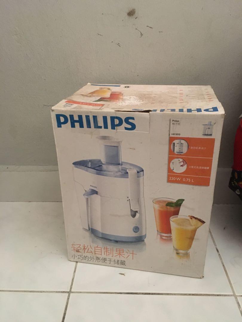 Philips homemade juice easily, TV & Home Appliances, Kitchen Appliances