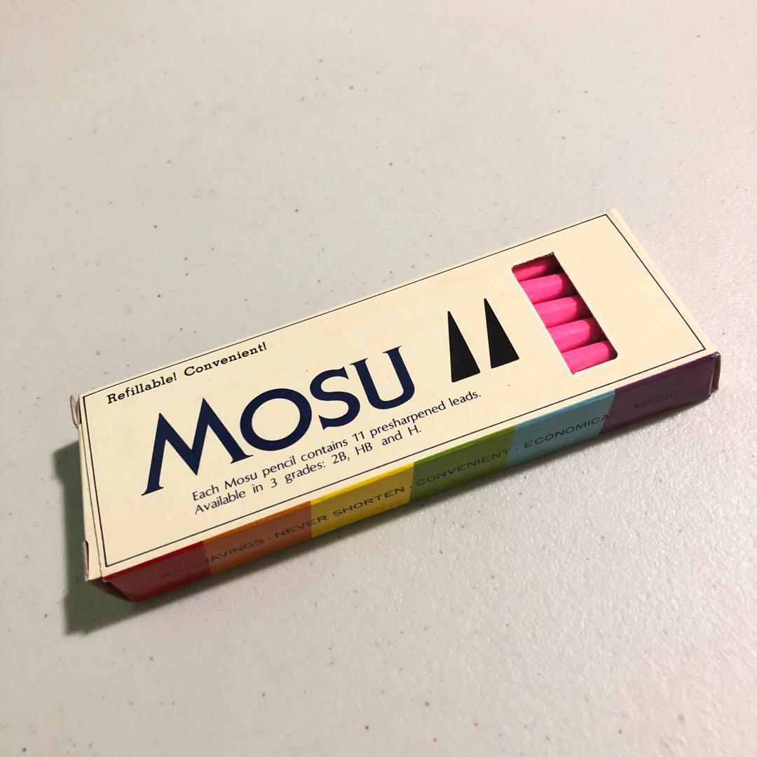 Pink Mosu Magic Pencil (Category: Stationery & School Supplies) located in Mandaluyong City. Submitted by lovedthem (Listing ID 230114253, Image 2). Description: Mosu Magic Pencil - Made in Taiwan Grade: HB only Color: Pink, Green and Red Inclusion: 11 pre sharpened leads 📣 PROMO 📣 Buy 18 pcs, Get free 1 pack of refill Buy 24 pcs, Get free 2 packs of refill Buy 2 Boxes of Refills, Get free 1 pencil Pencil 🏷 Per piece: P15 🏷 6 pcs: P50 🏷 12 p