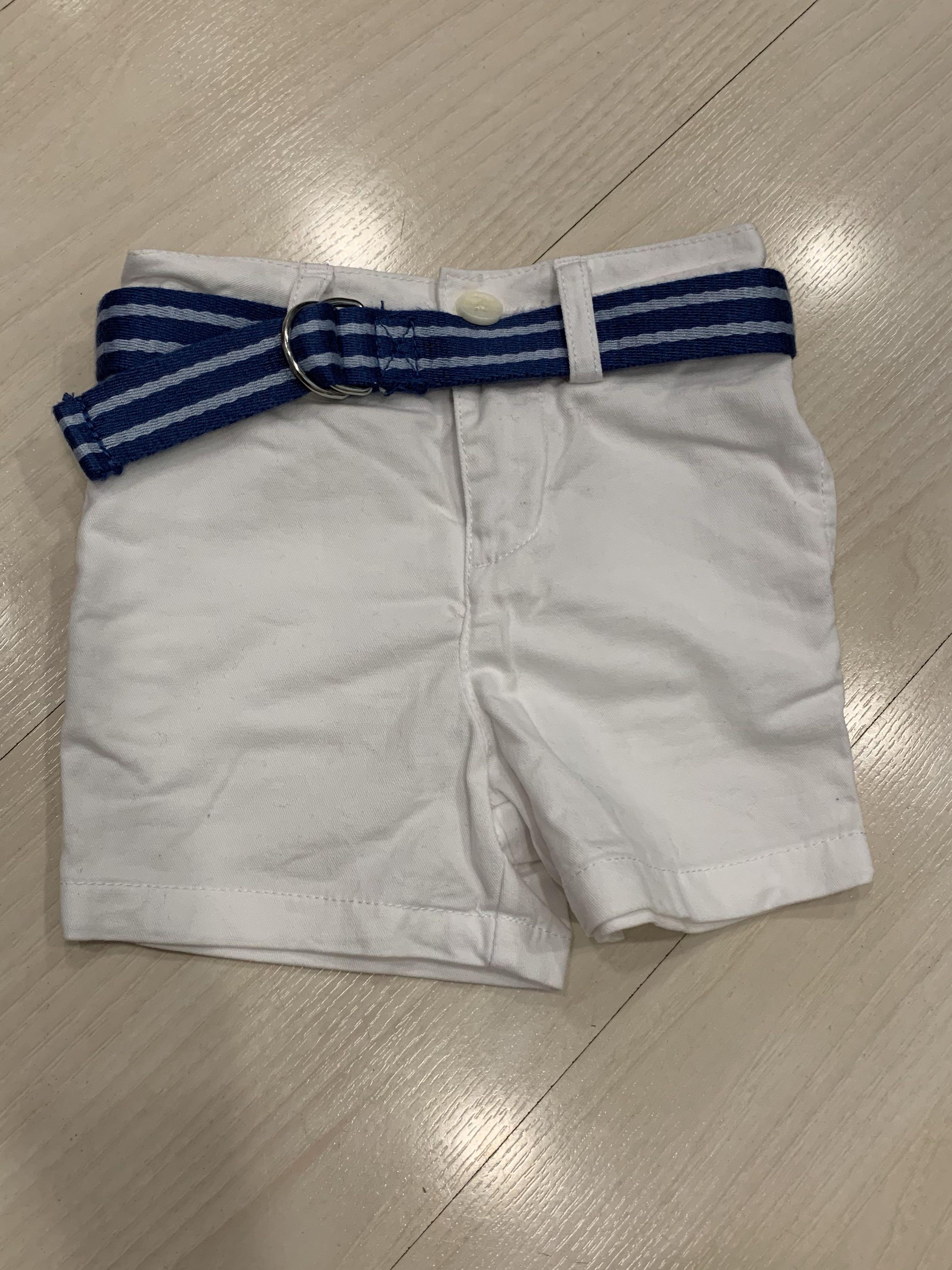 ralph lauren white chino shorts