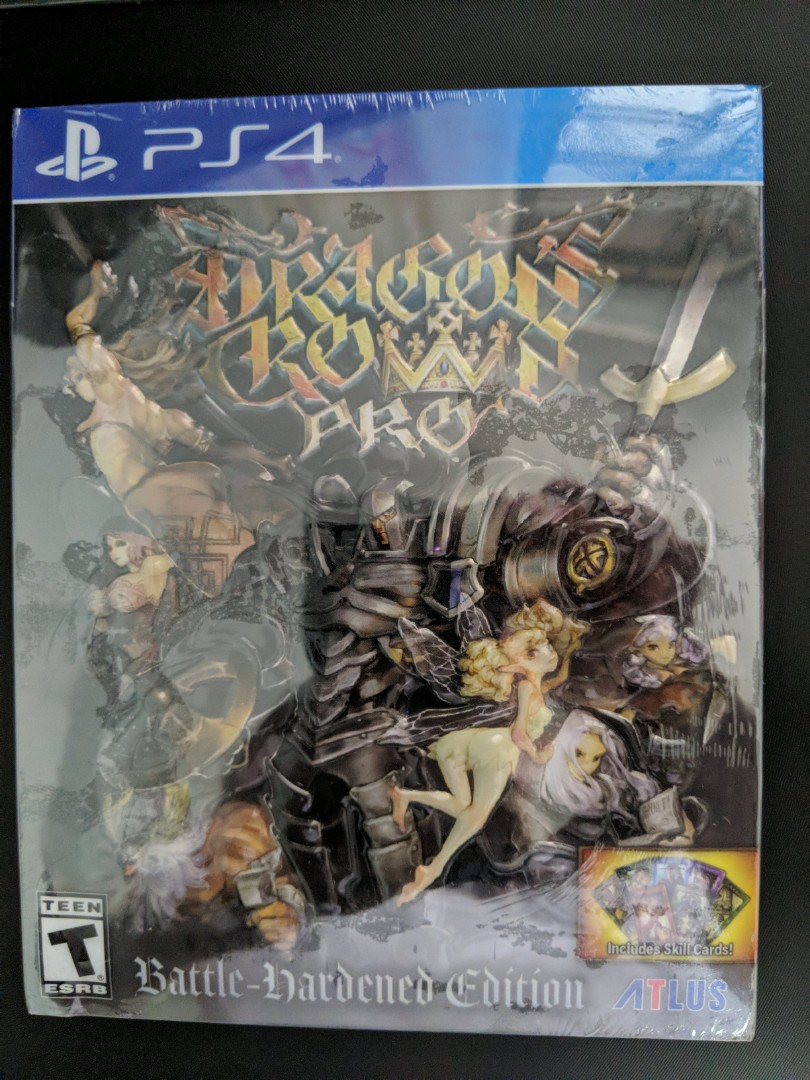 Ps4 Dragon S Crown Pro Battle Hardened Steel Book Edition New Toys Games Video Gaming Video Games On Carousell