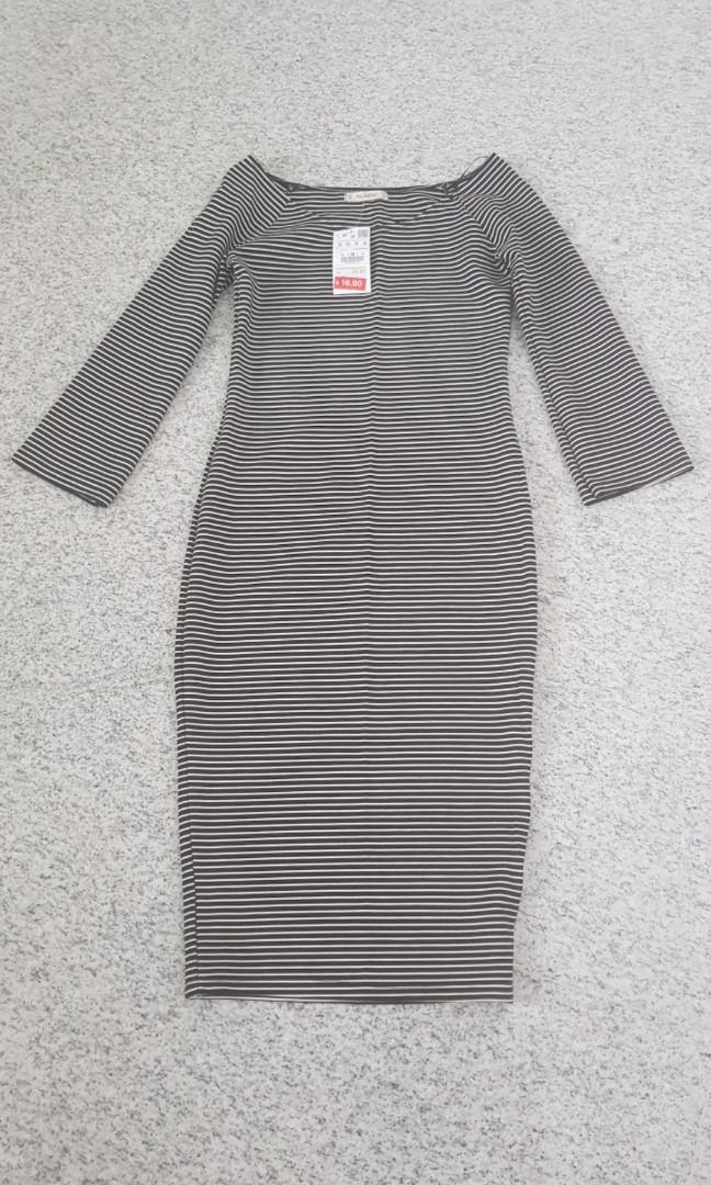 pull and bear bodycon dress