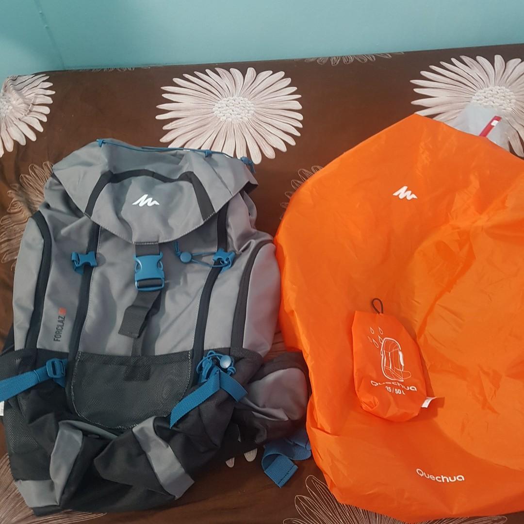 forclaz 50 hiking backpack