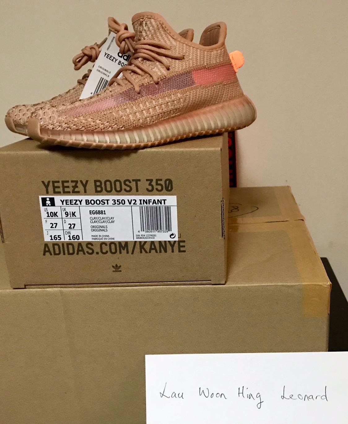 yeezy infant retail price