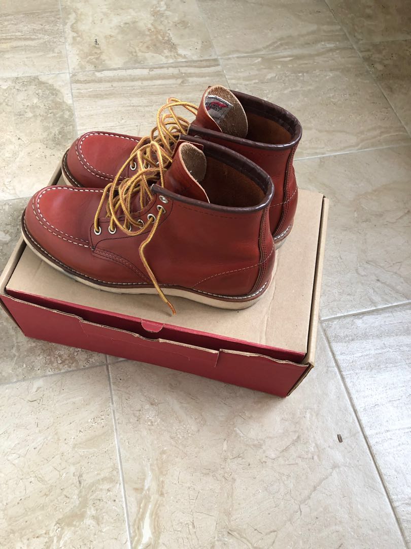 Red wing moc toe 8131 clearance