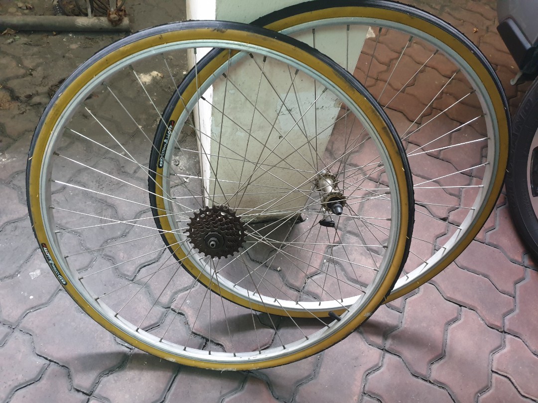 27 road clearance bike wheels