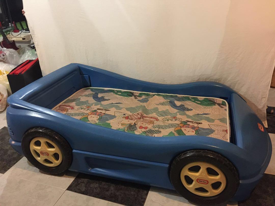 Little Tikes Blue Car Bed Babies, Little Tikes Twin Size Bed
