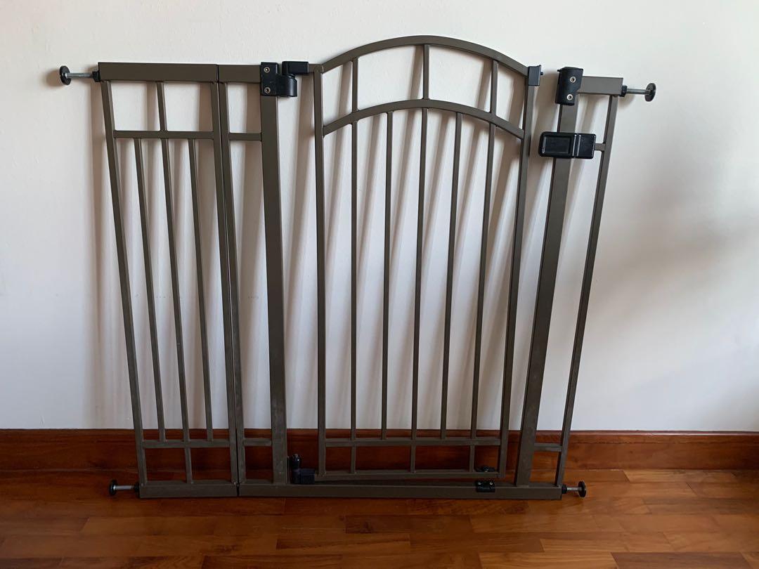 summer infant baby gate bronze