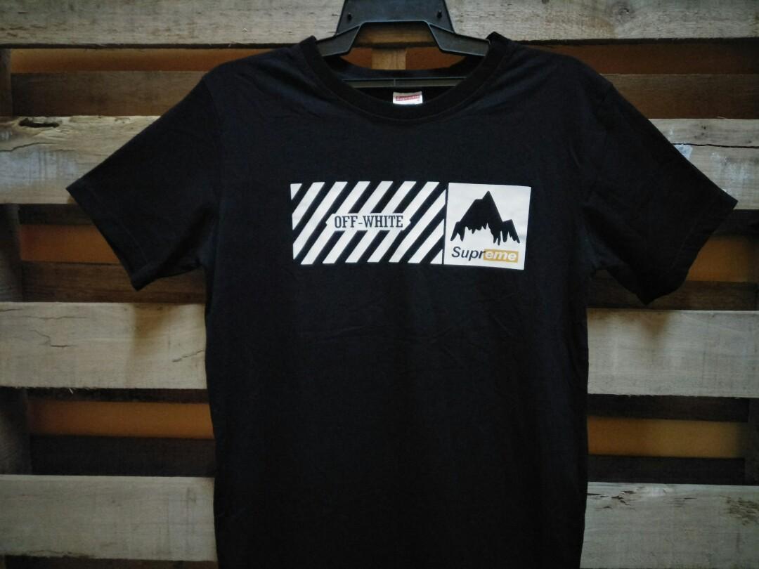 supreme off white t shirt