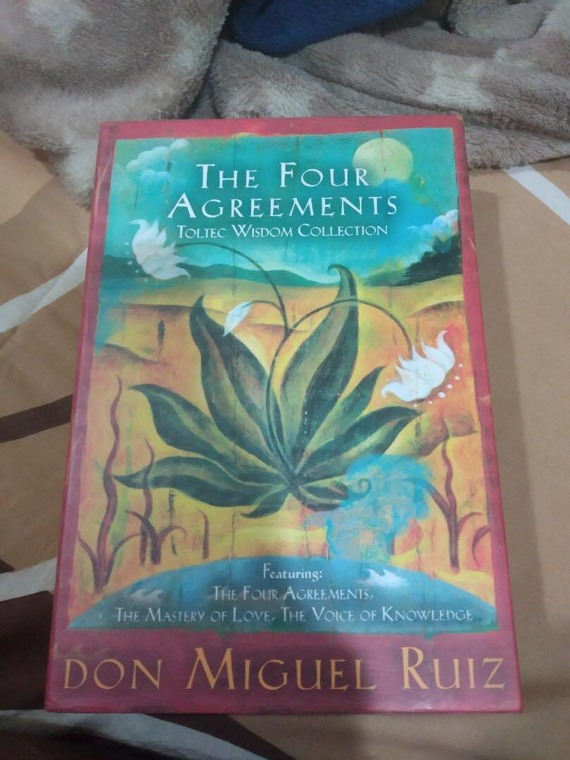 The Four Agreement Toetic Wisdom Collection Books Stationery