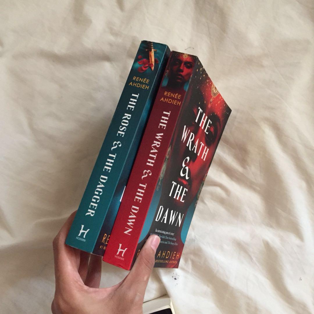The Wrath And The Dawn The Rose And The Dagger Renee Ahdieh Buku Alat Tulis Buku Di Carousell