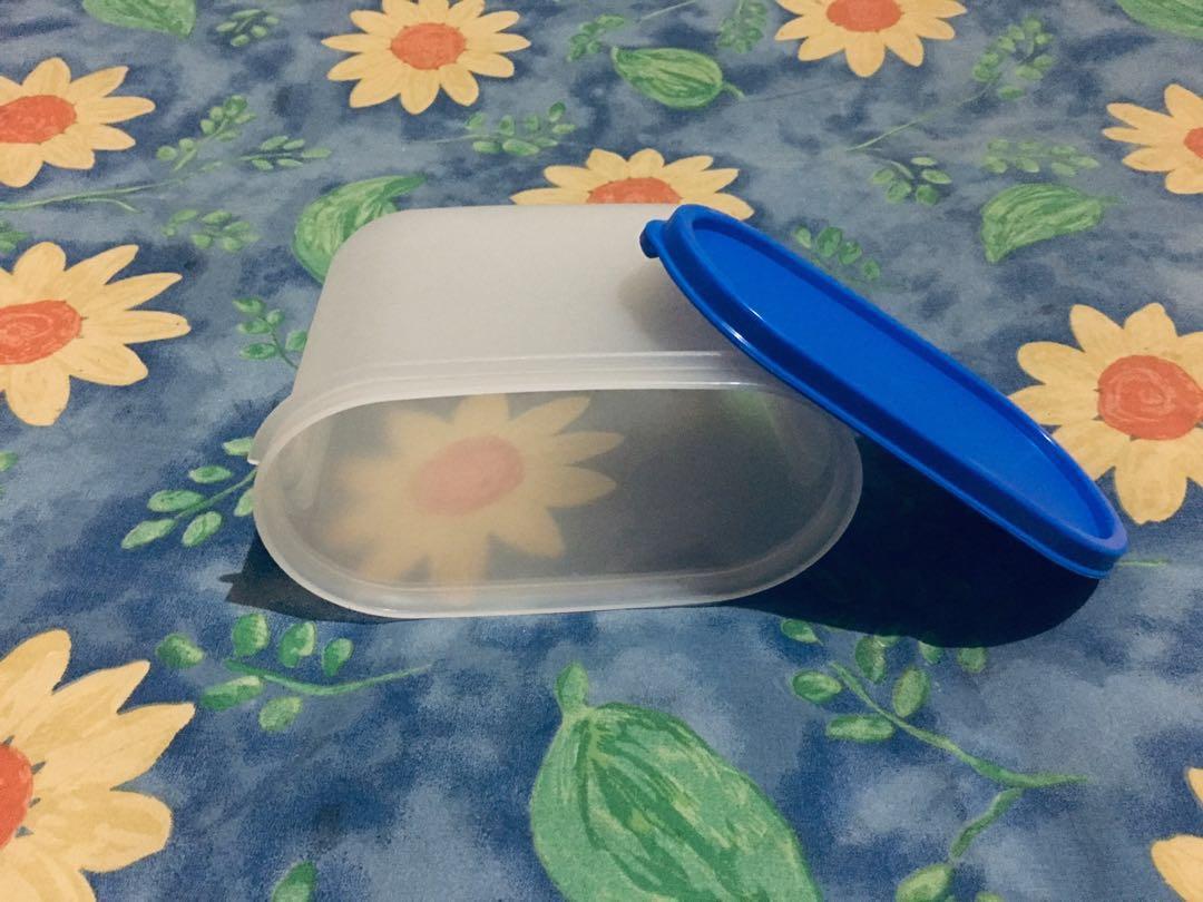 twin tulipware medium oval storage tupperware twintulipware