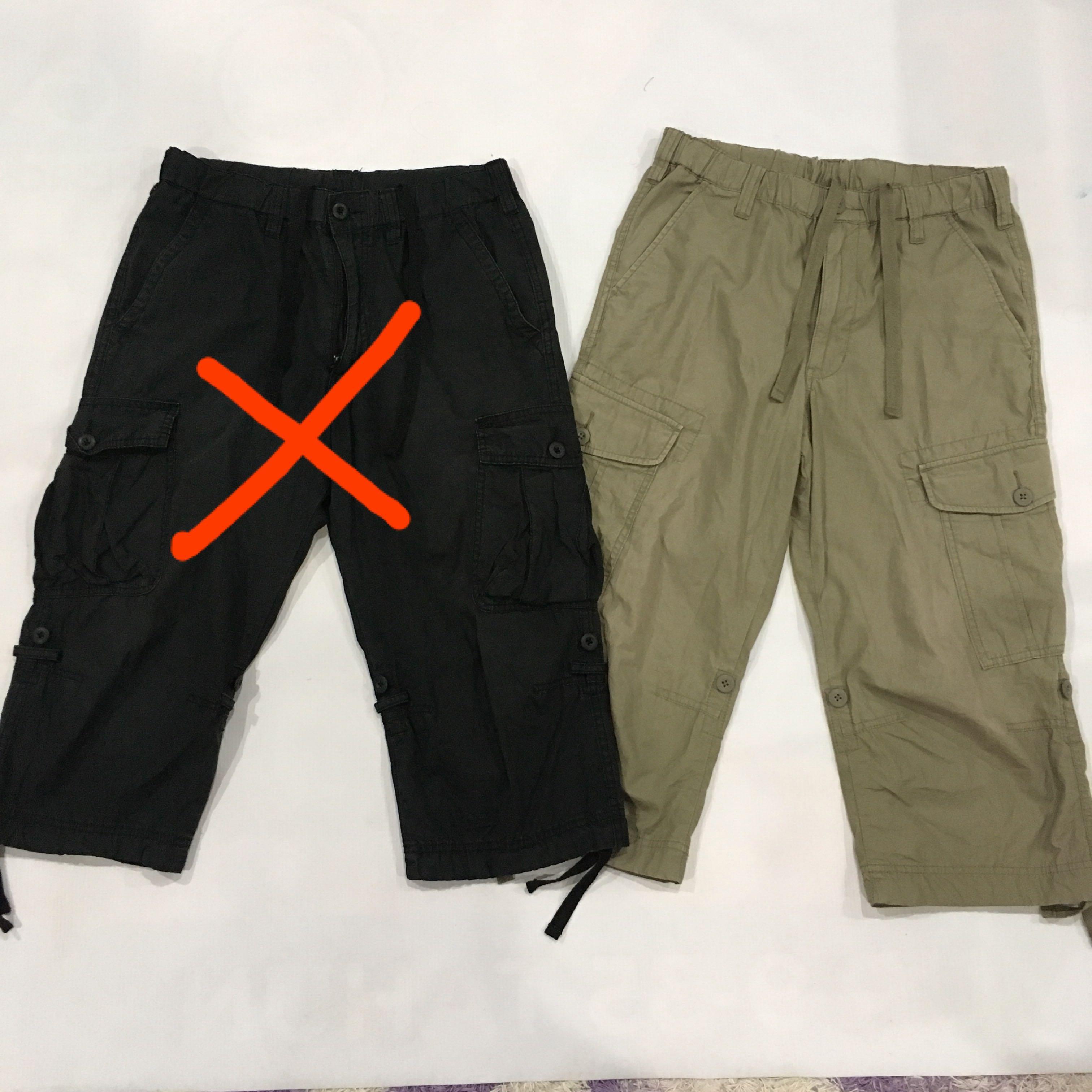 Three quarter cargo pants on sale