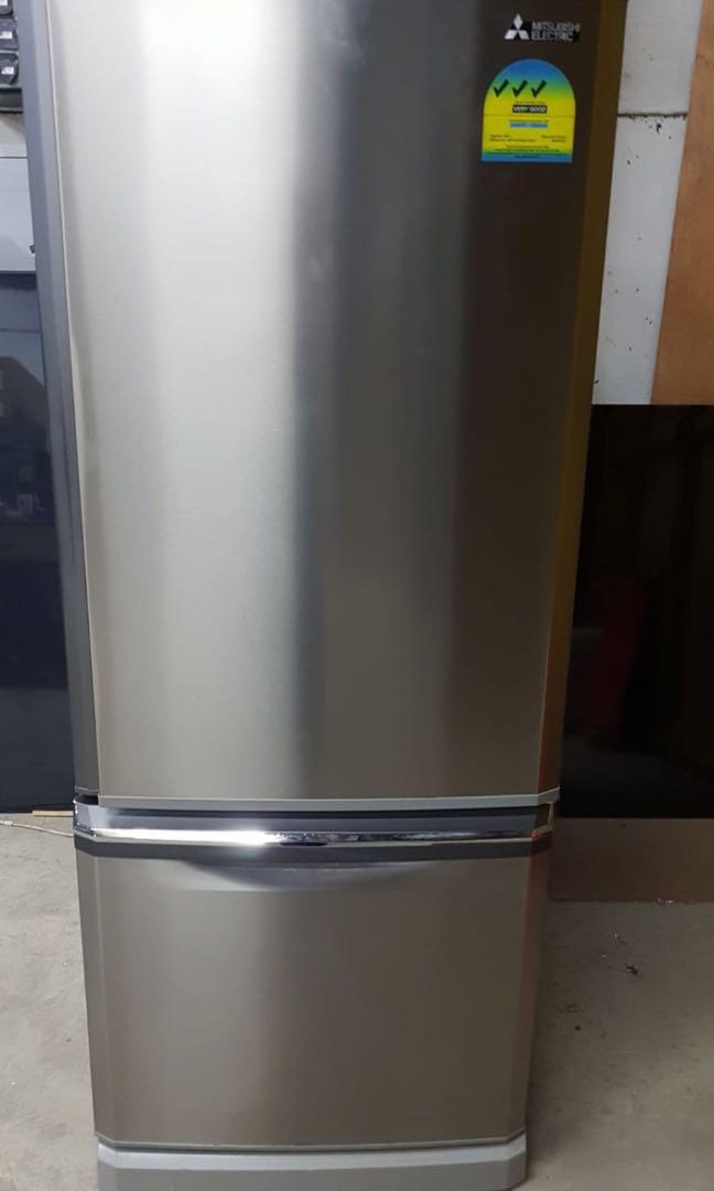 Used Mitsubishi 256l 2 Door Fridge Mr Bf36c Home Appliances Kitchenware On Carousell