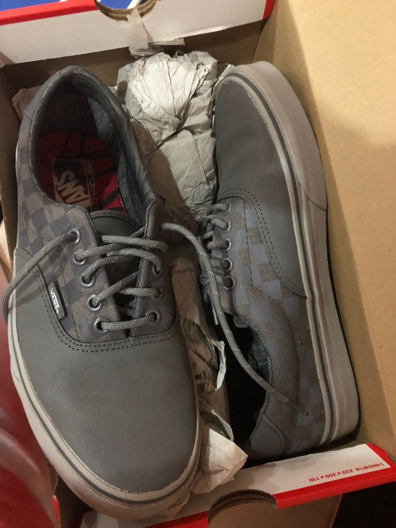 Mens checkered vans with laces store
