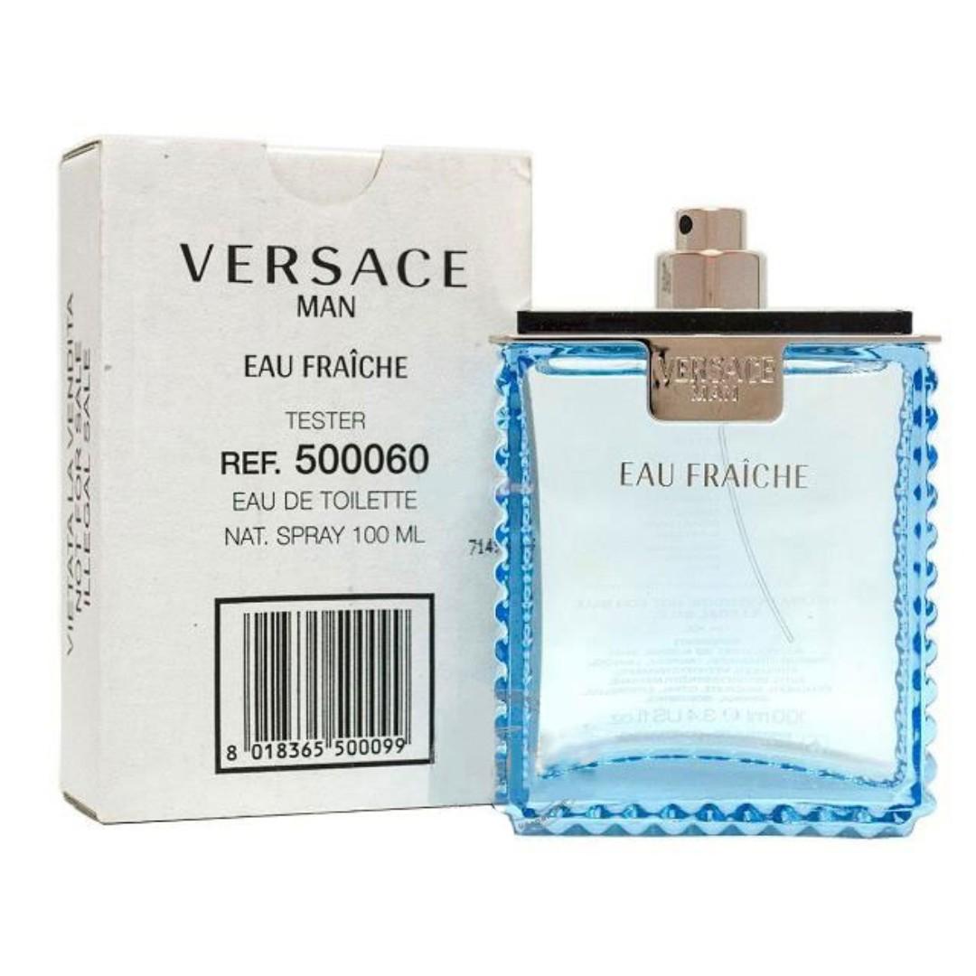 Versace Man Eau Fraiche Edt For Men 30ml 100ml 200ml Tester Giftset Eau De Toilette Blue Health Beauty Perfumes Deodorants On Carousell