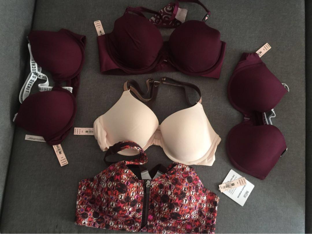 Victoria's Secret Brassieres (Category: Activewear) located in Baguio. Submitted by alessiegail (Listing ID 230365657, Image 1). Description: ALL AUTHENTIC AND BRAND NEW FROM VICTORIA'S SECRET. Price tags still intact. Selling at much lower prices- 800 each. *2nd & 3rd photos- Sports Bra Maximum Support Size 34B *4th & 5th photos- Size 36C *6th & 7th photos- Size 36B *8th & 9th photos- Size 34B .