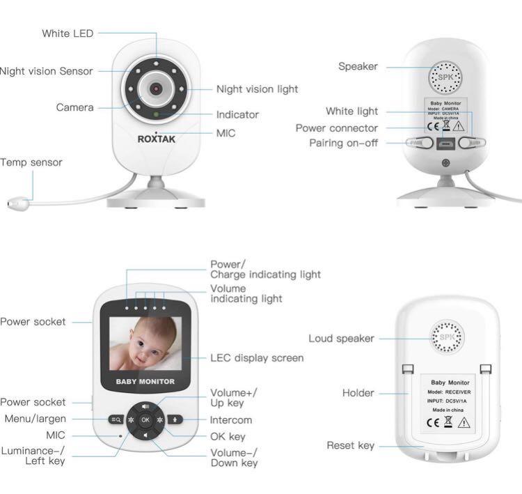 Roxtak baby monitor online
