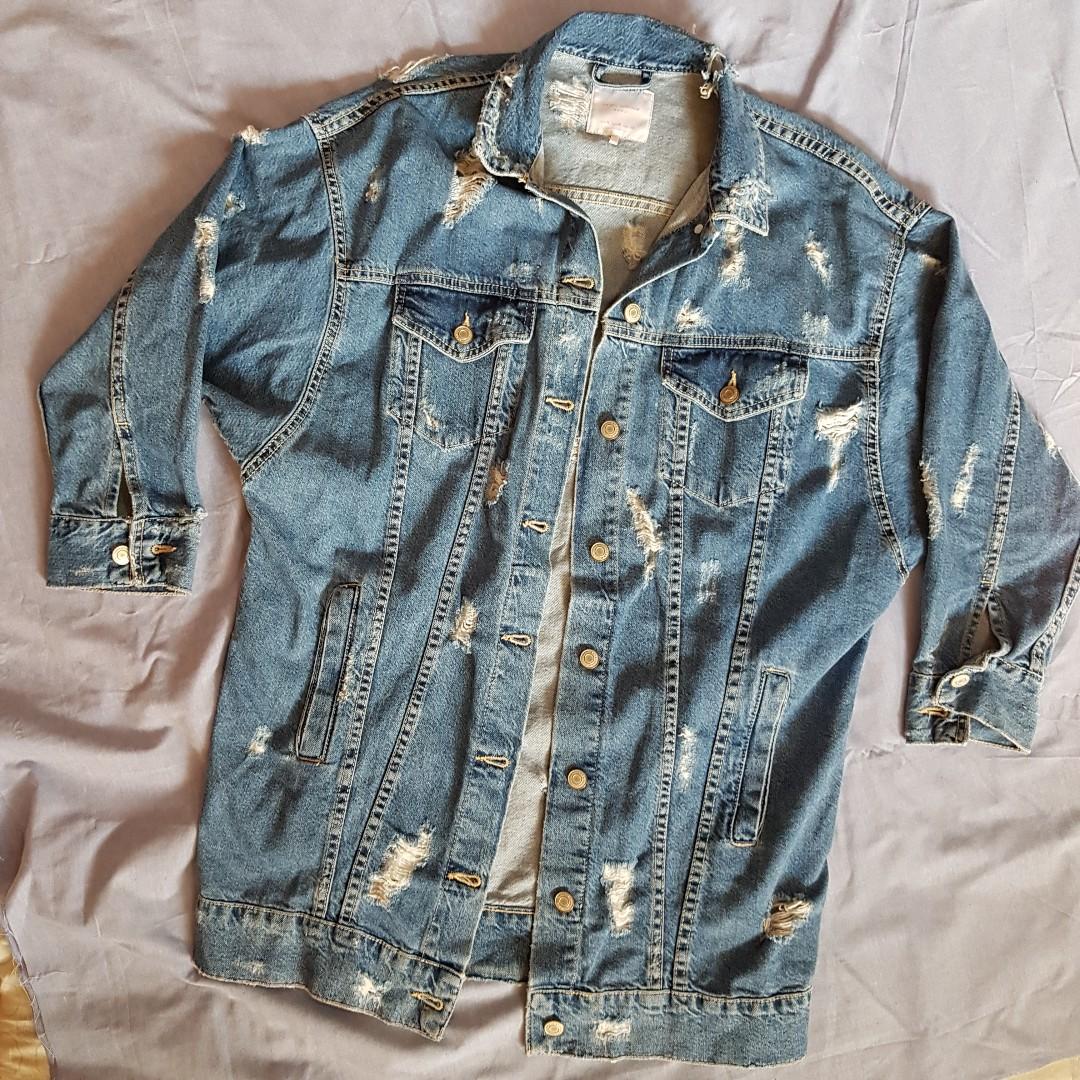 Trafaluc denim wear zara jacket sale