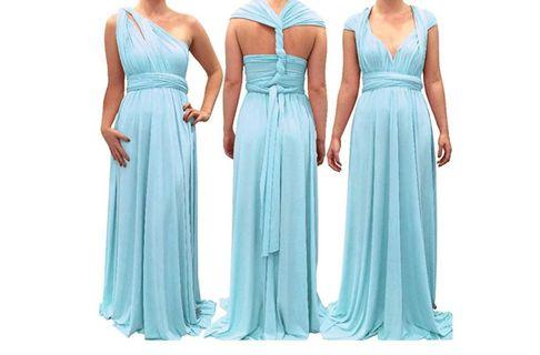 Long infinity Bridesmaid dress