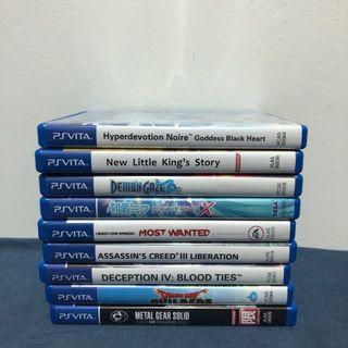Ps Vita games for sale