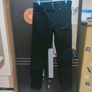 H&M longpant skinnyfit black