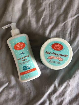 Belo Baby Body Wash & Talc-Free Powder Bundle
