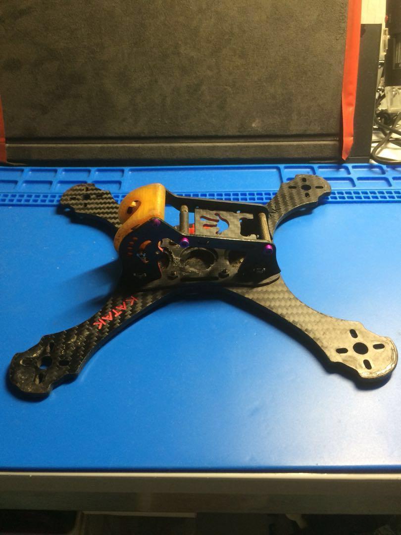 5 Inch Katak Trp Racing Quad Frame Including 3d Printed Fpv