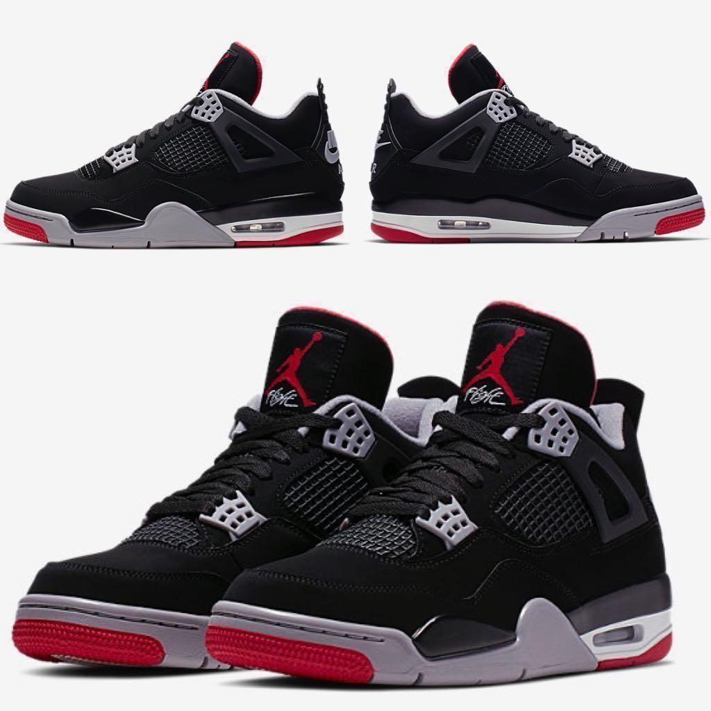 bred 4s size 9.5