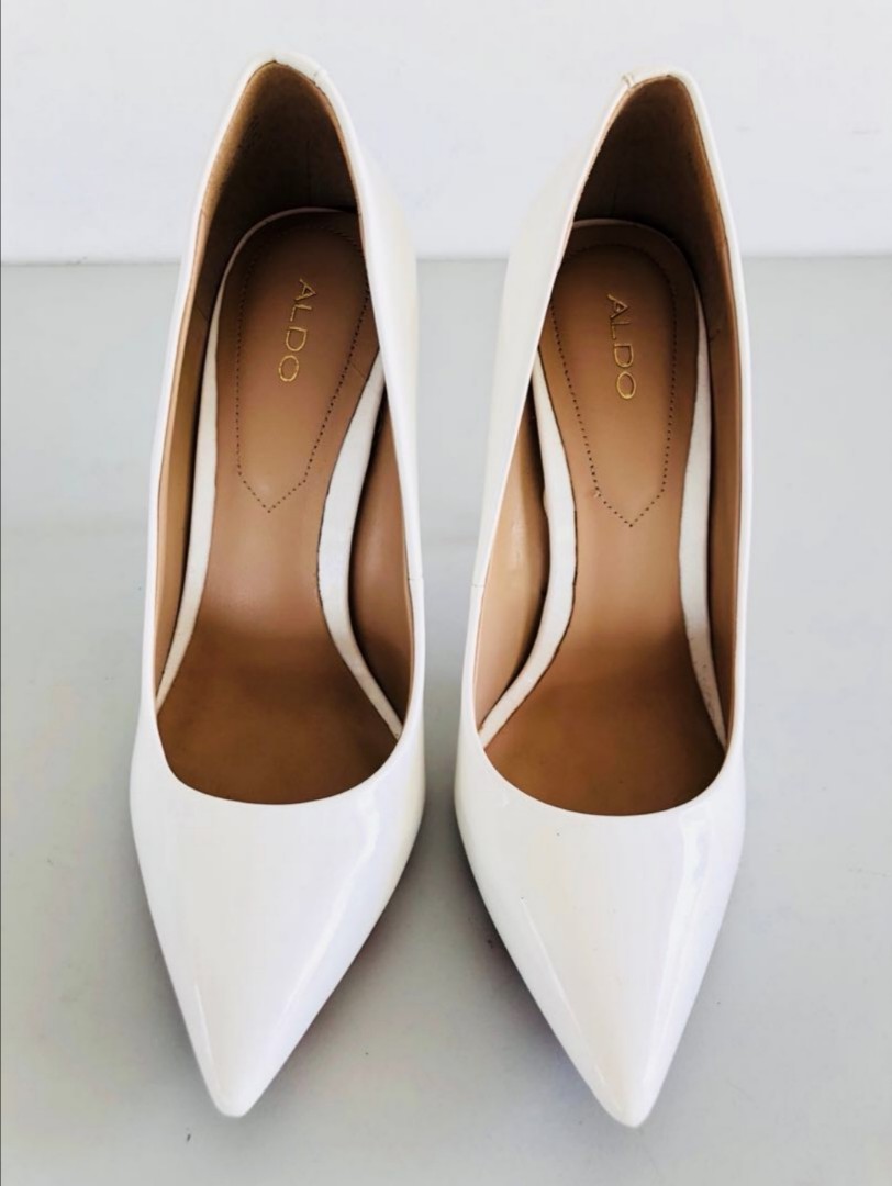 cheap white pumps heels