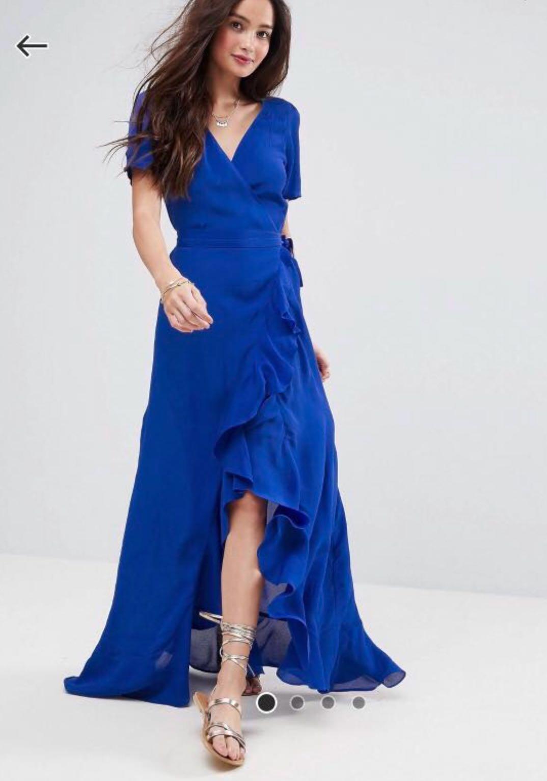 blue maxi