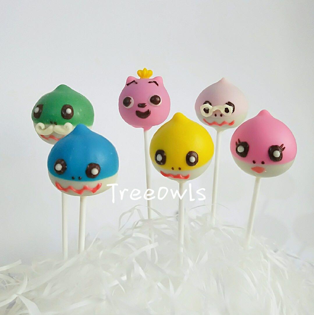 Baby Shark Cake Pop Food Drinks Chilled Frozen Food On Carousell Baby Shark Cake Pop Food Drinks Chilled Frozen Food On Carousell