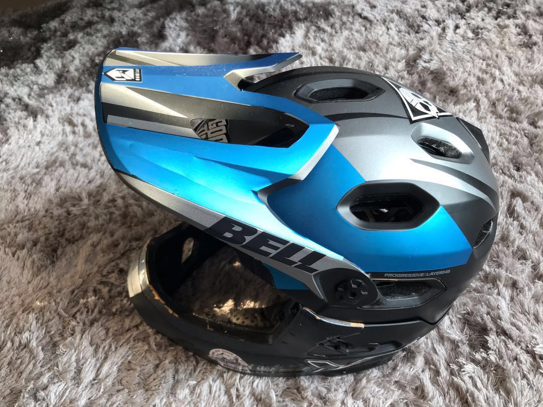 Bell Super DH MIPS Helmet 2018 Sports Equipment Bicycles Parts Bicycles on Carousell