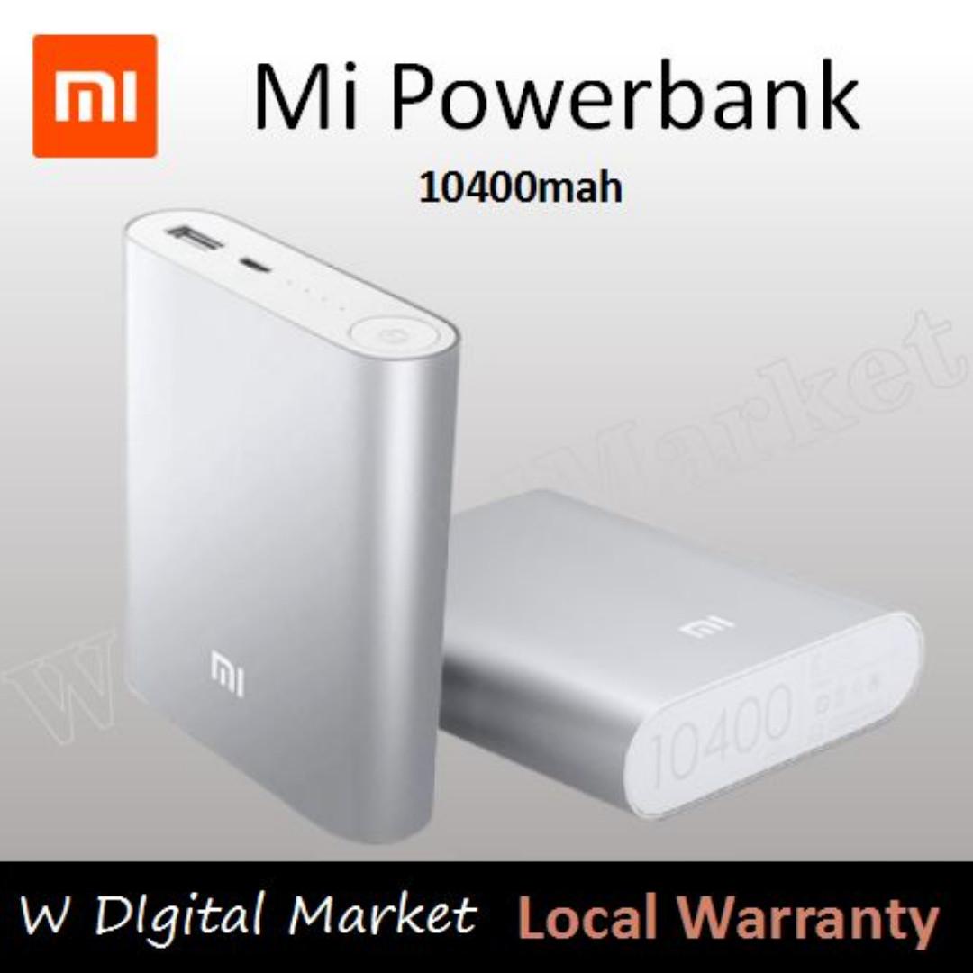 original xiaomi brand power bank 10400mah